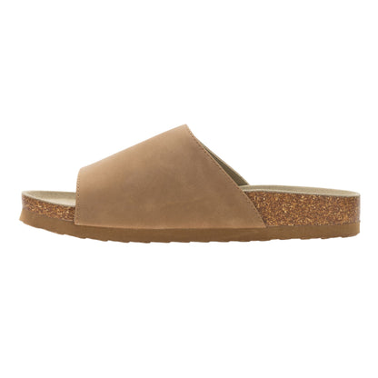 Burnt Tan - Pack Shot - Regatta Womens-Ladies Coasten Sliders
