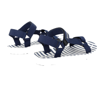 Navy - Back - Regatta Womens-Ladies Lady Vendeavour Stripe Sandals