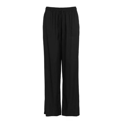 Black - Front - Regatta Womens-Ladies Elbrie Plain Trousers