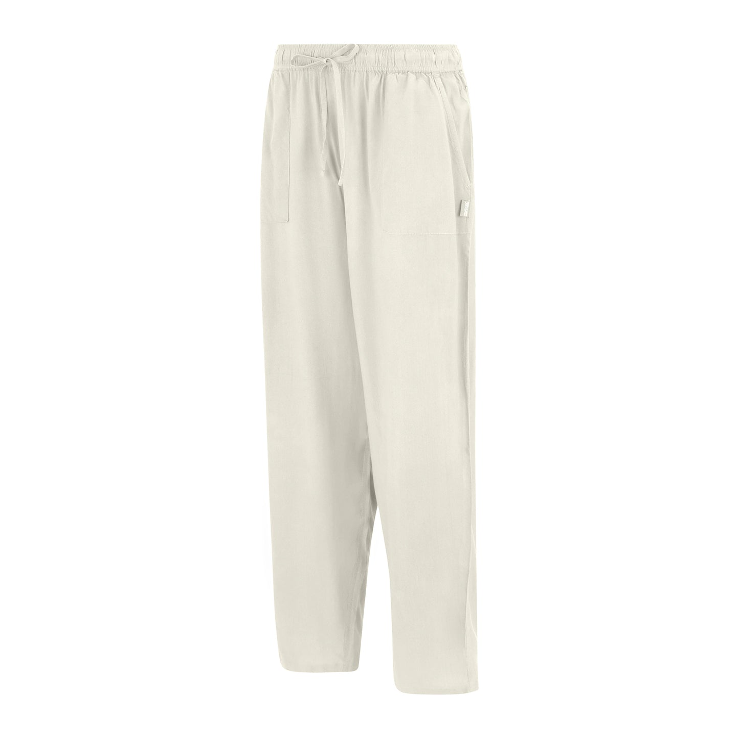 Light Vanilla - Side - Regatta Womens-Ladies Elbrie Plain Trousers