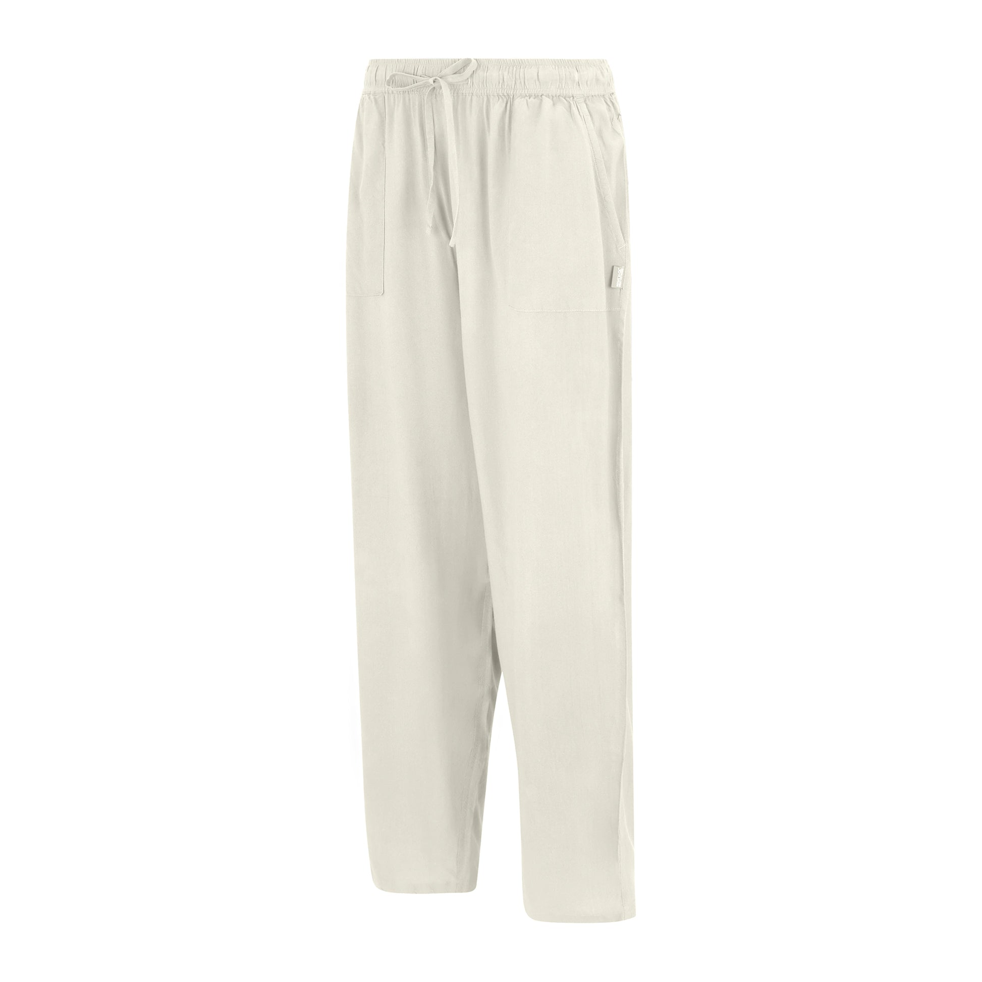 Light Vanilla - Side - Regatta Womens-Ladies Elbrie Plain Trousers