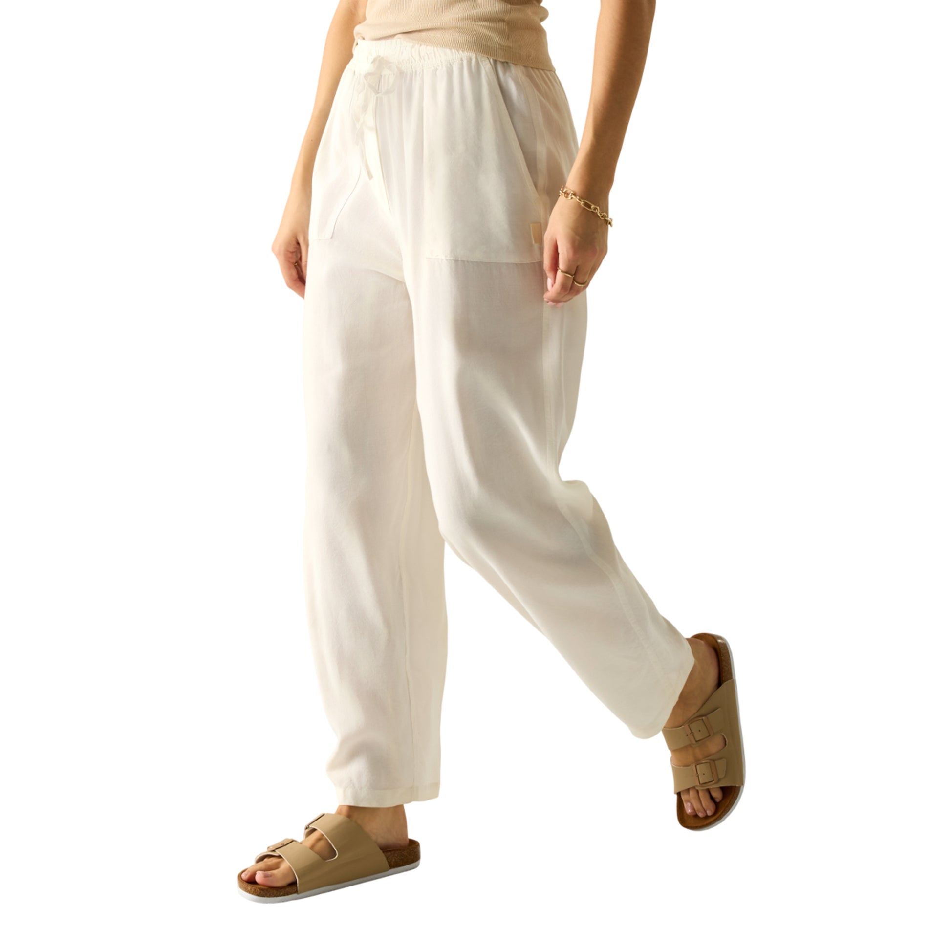 Light Vanilla - Lifestyle - Regatta Womens-Ladies Elbrie Plain Trousers