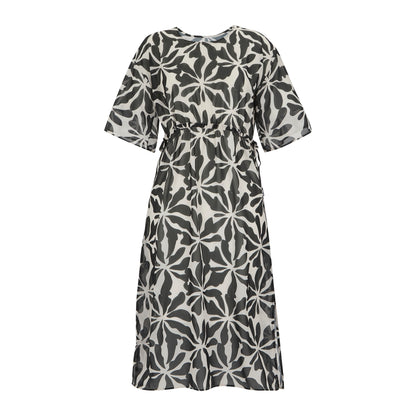 Black-White - Front - Regatta Womens-Ladies Avorno Abstract Floral Kaftan