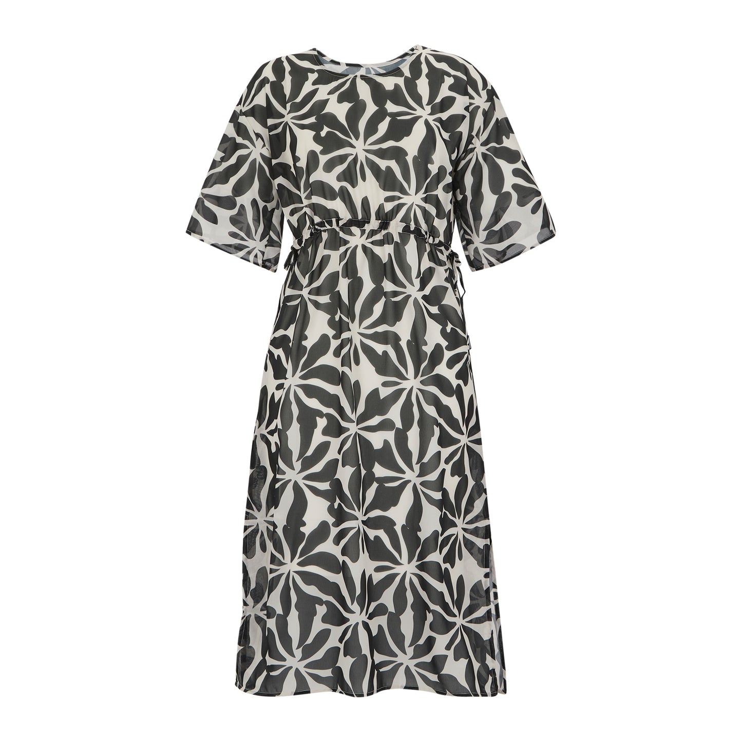 Multicoloured - Front - Regatta Womens-Ladies Avorno Abstract Floral Kaftan