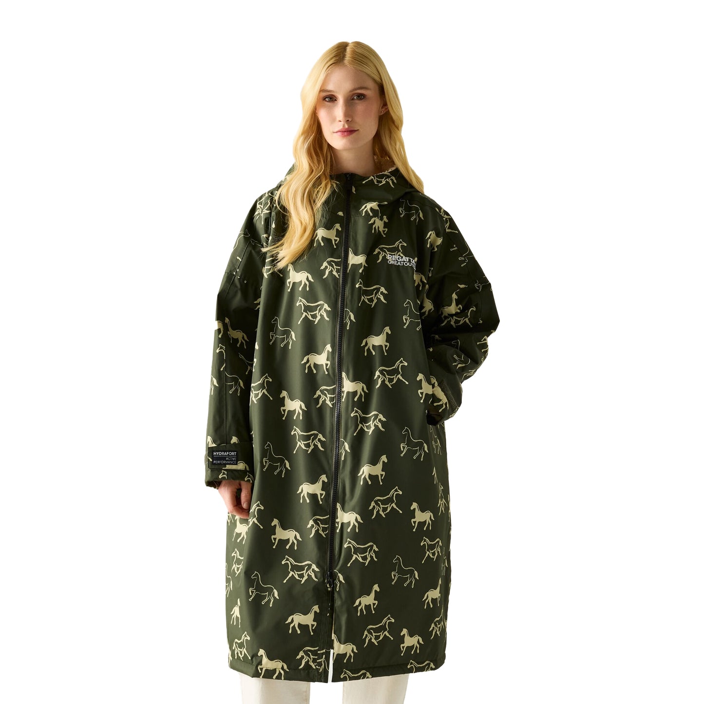 Dark Khaki - Lifestyle - Regatta Unisex Adult Horse Waterproof Changing Robe
