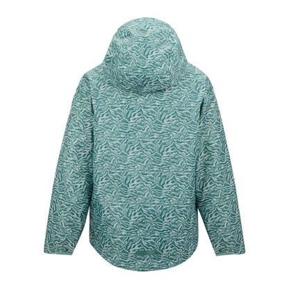 Ocean Mist - Back - Regatta Childrens-Kids Animal Print Waterproof Jacket