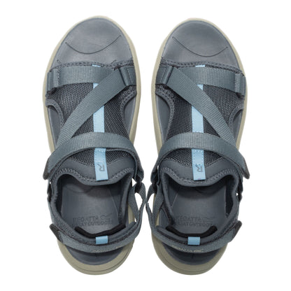 Dark Storm-Abbeystone - Close up - Regatta Mens Lito Sandals