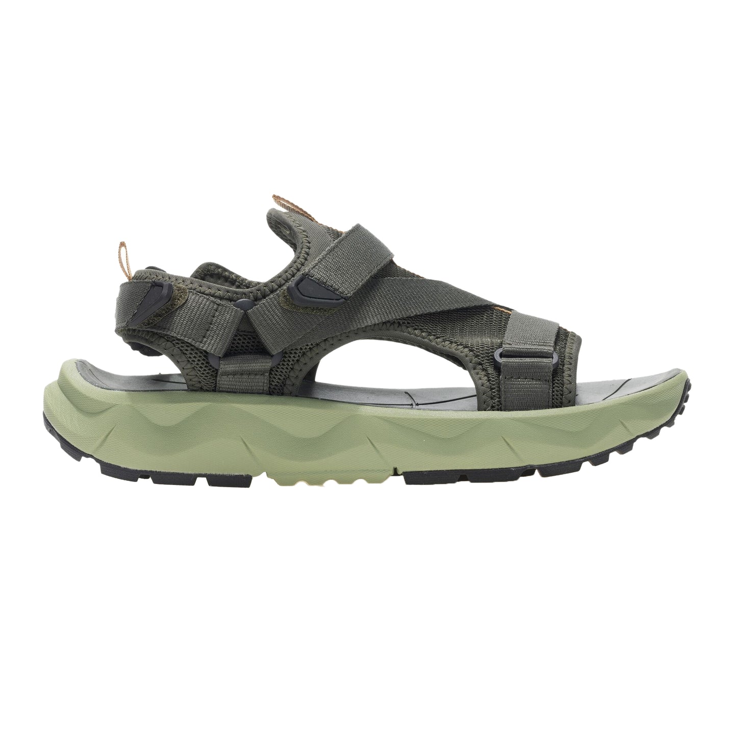 Dark Khaki-Wood Brown - Lifestyle - Regatta Mens Lito Sandals