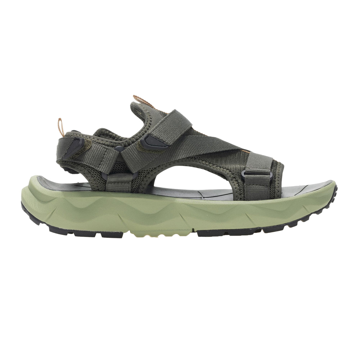 Dark Khaki-Wood Brown - Lifestyle - Regatta Mens Lito Sandals