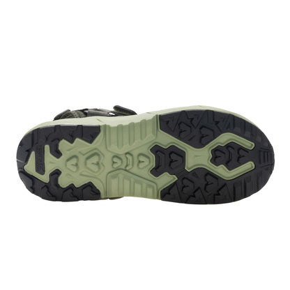 Dark Khaki-Wood Brown - Close up - Regatta Mens Lito Sandals
