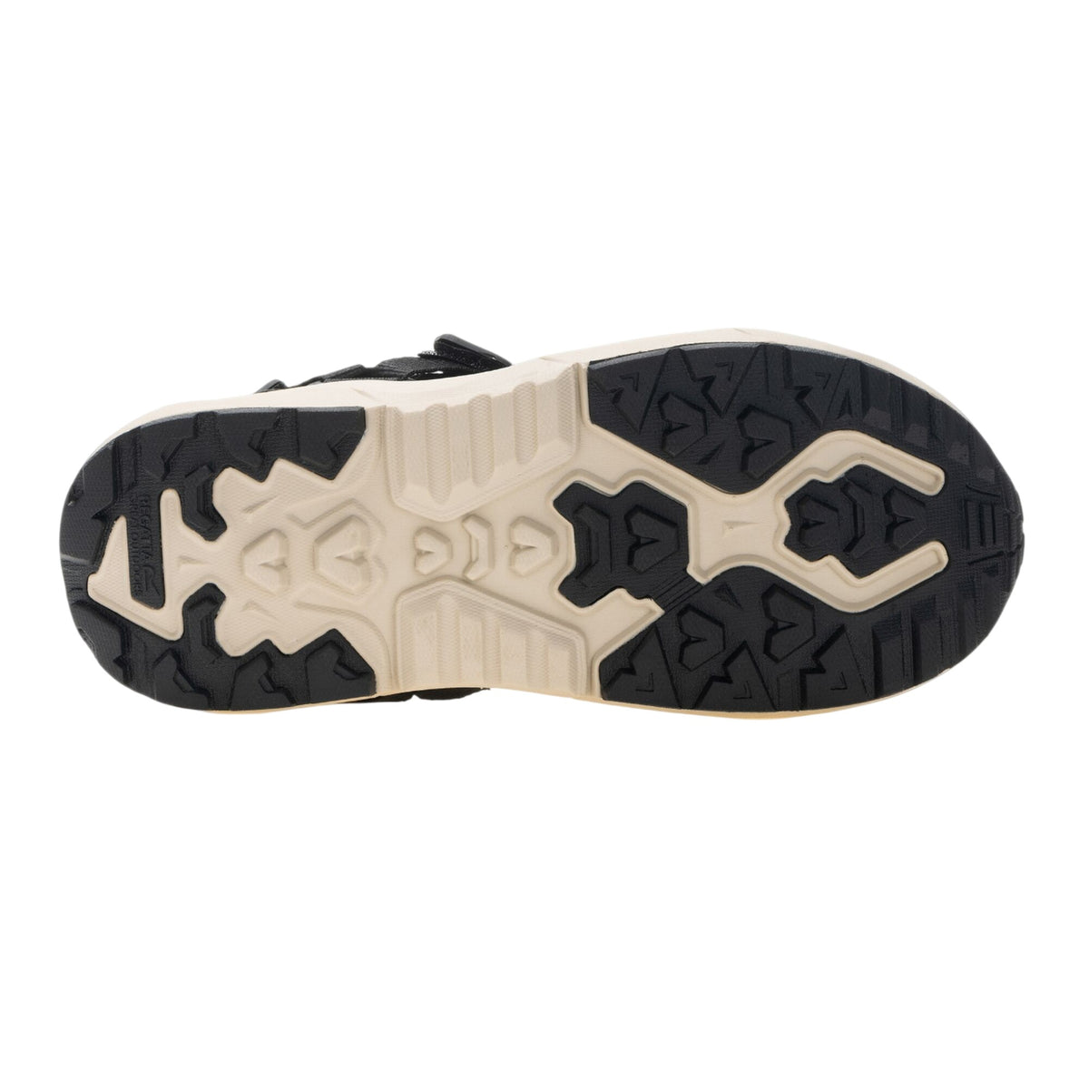 Black-White - Close up - Regatta Womens-Ladies Lito Zebra Print Sandals