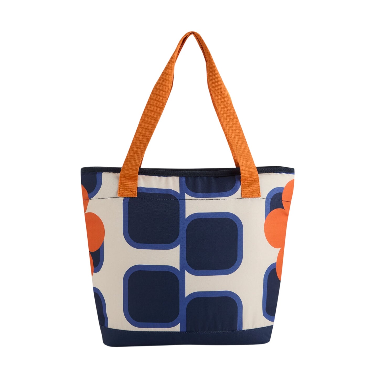 Orange - Back - Regatta Orla Kiely 16L Giant Square Flower Cooler Tote Bag