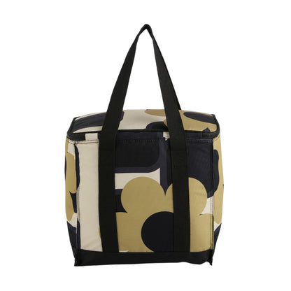 Monochrome - Back - Regatta Orla Kiely 12L Giant Square Flower Cooler Tote Bag