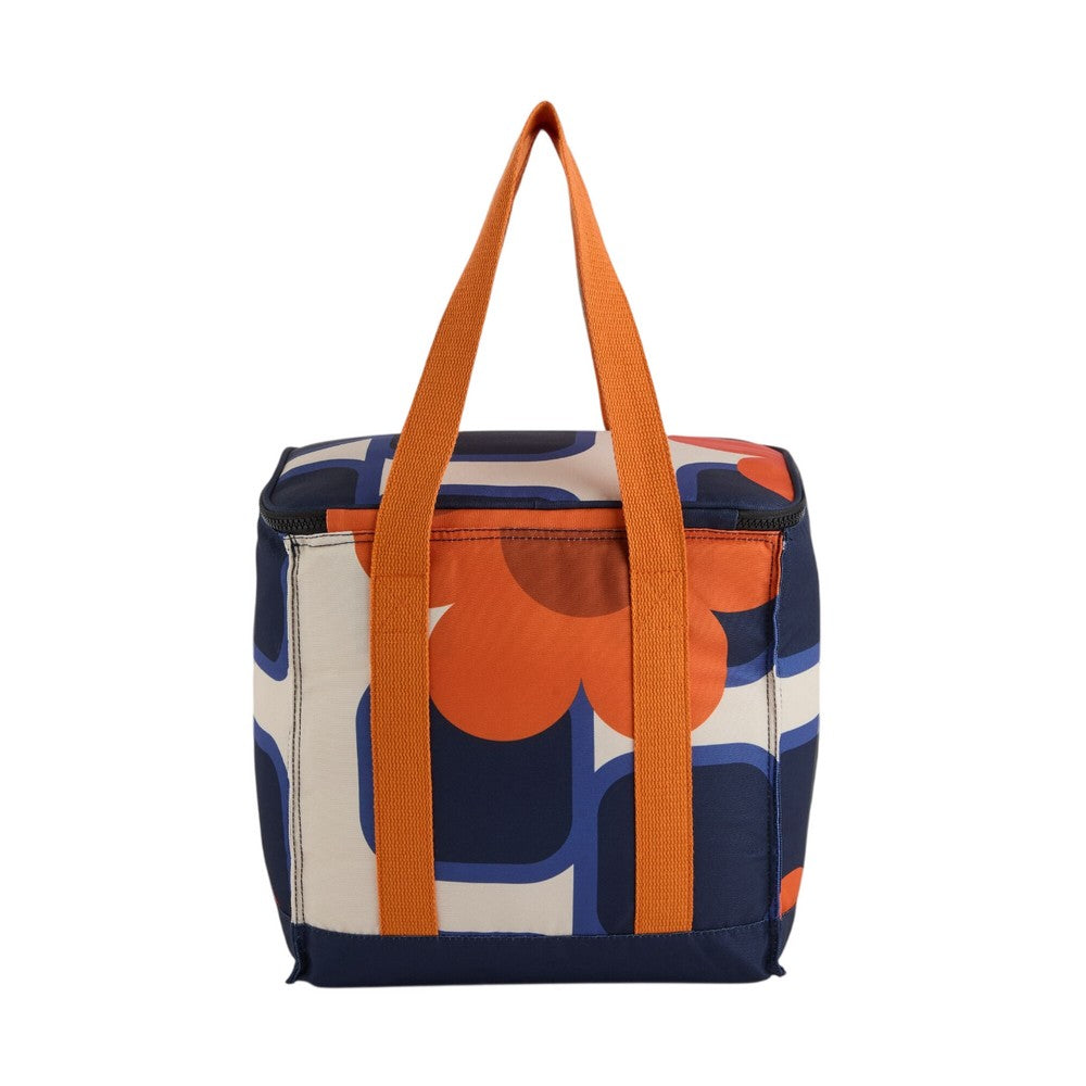 Orange - Back - Regatta Orla Kiely 12L Giant Square Flower Cooler Tote Bag