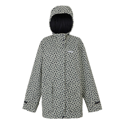 Black-White - Front - Regatta Womens-Ladies Orla Kiely Swing III Waterproof Jacket