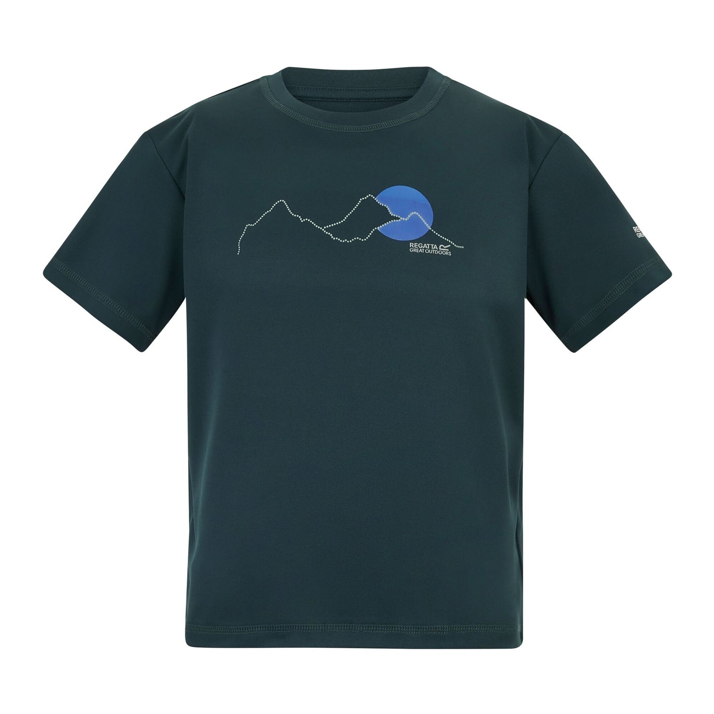 Night Sky - Front - Regatta Childrens-Kids Alvarado Back Print T-Shirt