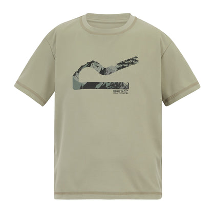 Abbeystone - Front - Regatta Childrens-Kids Alvarado Back Print T-Shirt