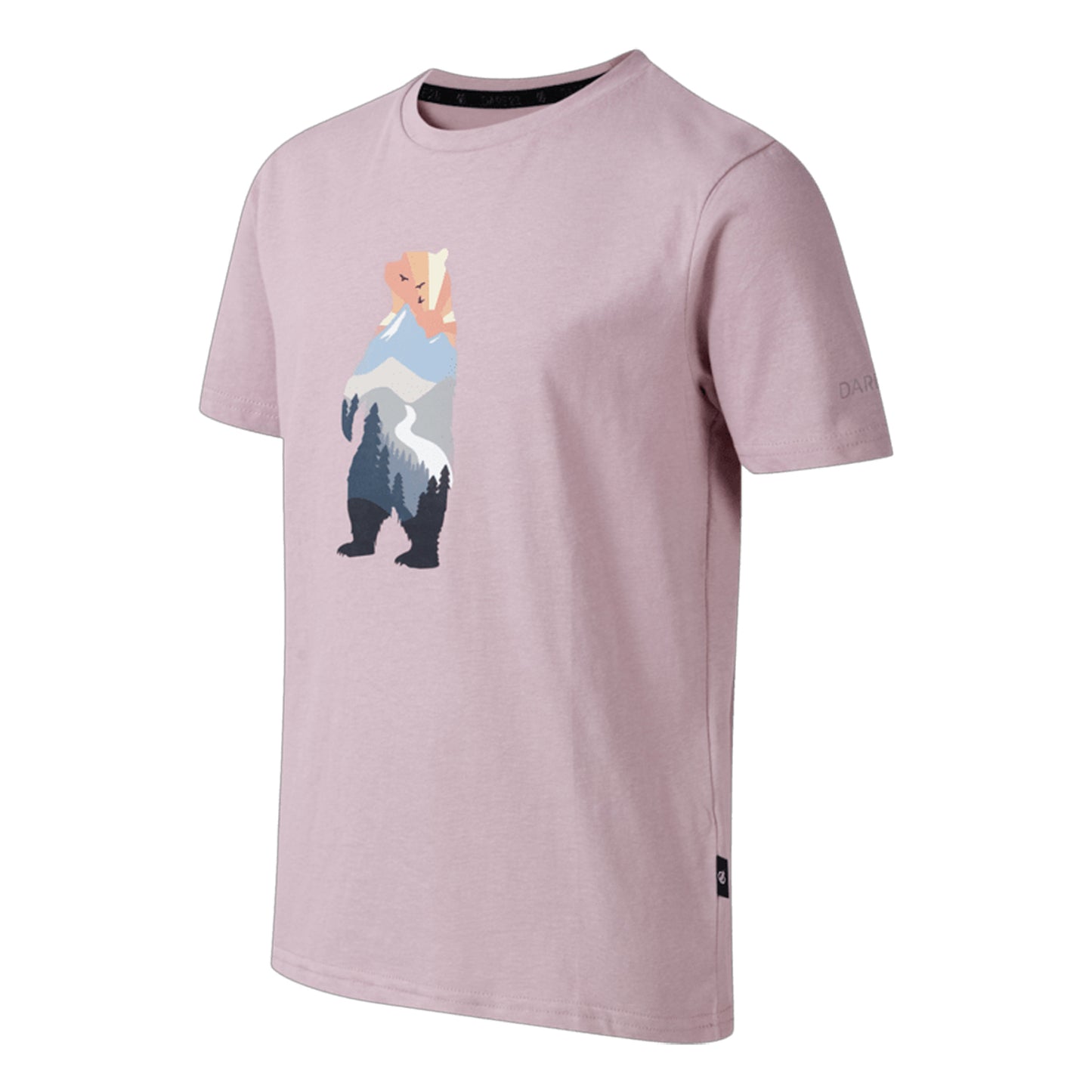 Mauve Shadow - Side - Regatta Childrens-Kids Trailblazer III Bear T-Shirt