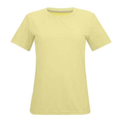 Canary Yellow - Front - Regatta Womens-Ladies Demna T-Shirt