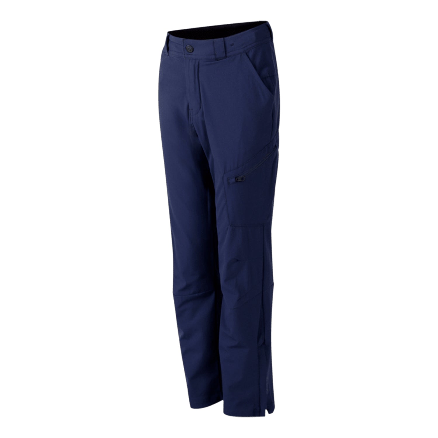Navy - Side - Regatta Childrens-Kids Rapid Hiking Trousers