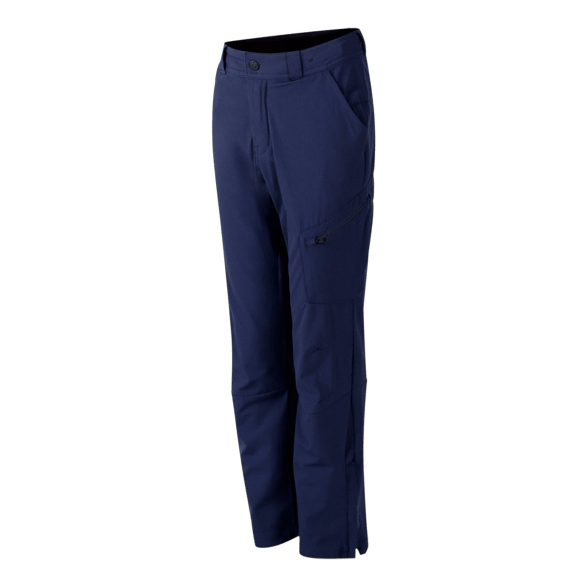 Navy - Side - Regatta Childrens-Kids Rapid Hiking Trousers