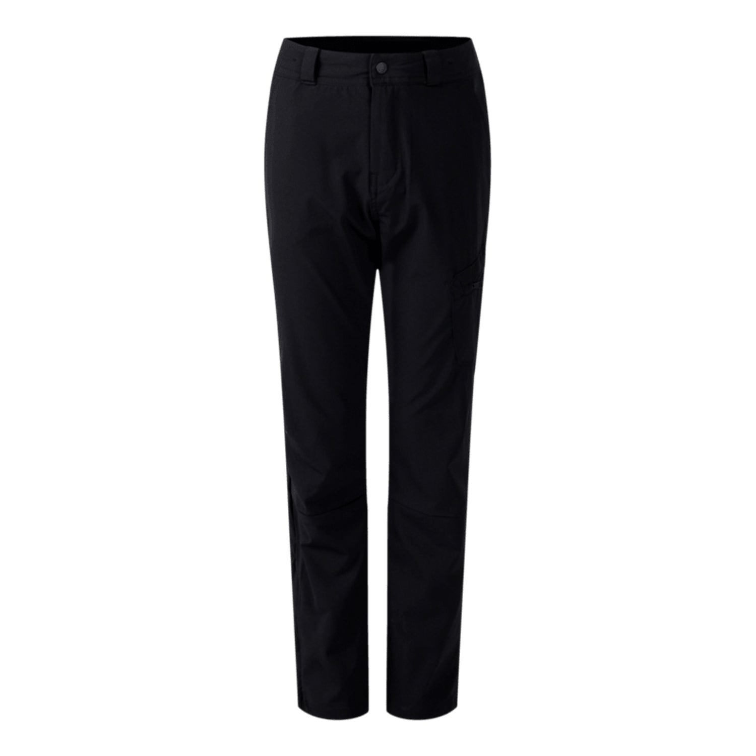 Black - Front - Regatta Childrens-Kids Rapid Hiking Trousers