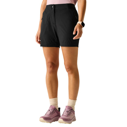 Black - Lifestyle - Regatta Womens-Ladies Torrek Lite Shorts