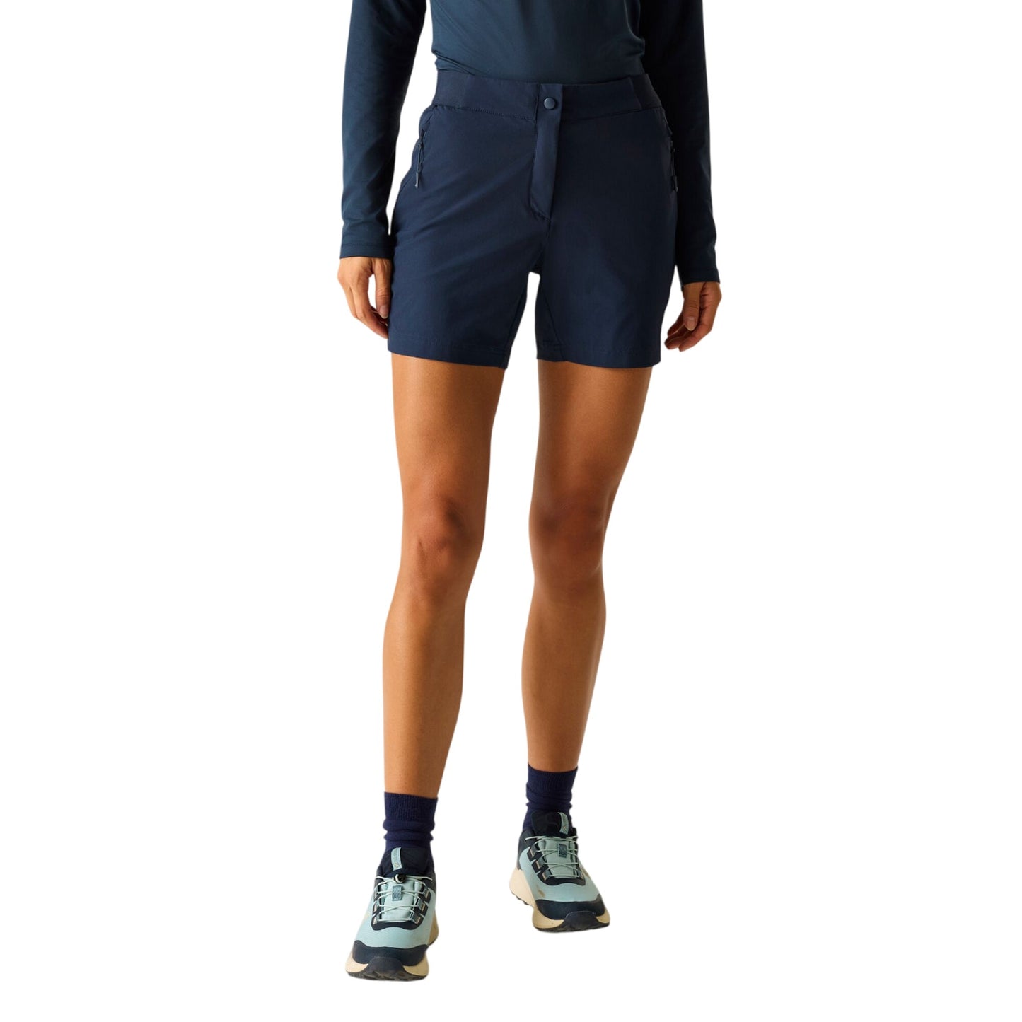 Navy - Lifestyle - Regatta Womens-Ladies Torrek Lite Shorts