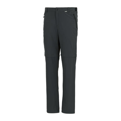 Ash - Side - Regatta Mens Lightweight Insect Repellent Travel Cargo Trousers