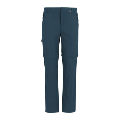 Night Sky - Front - Regatta Mens Lightweight Insect Repellent Travel Cargo Trousers