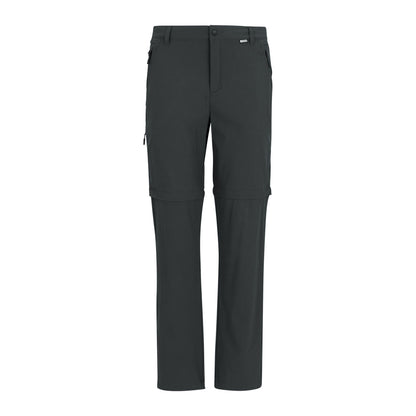 Ash - Front - Regatta Mens Lightweight Insect Repellent Travel Cargo Trousers