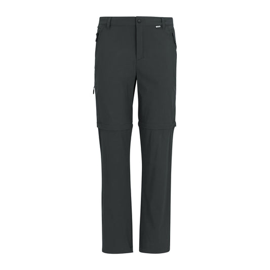 Ash - Front - Regatta Mens Lightweight Insect Repellent Travel Cargo Trousers