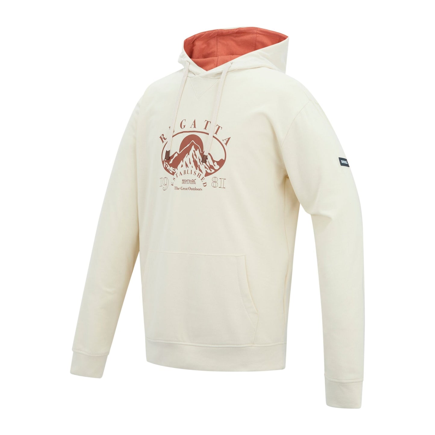 White Stone-Brick - Side - Regatta Mens Cline Mountain Hoodie