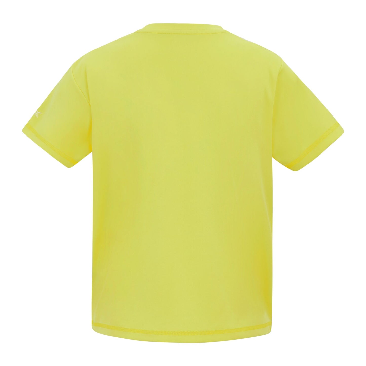 Canary Yellow - Back - Regatta Childrens-Kids Aria Flowers T-Shirt