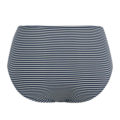 Navy-White - Back - Regatta Womens-Ladies Loria Stripe Seersucker Bikini Bottoms