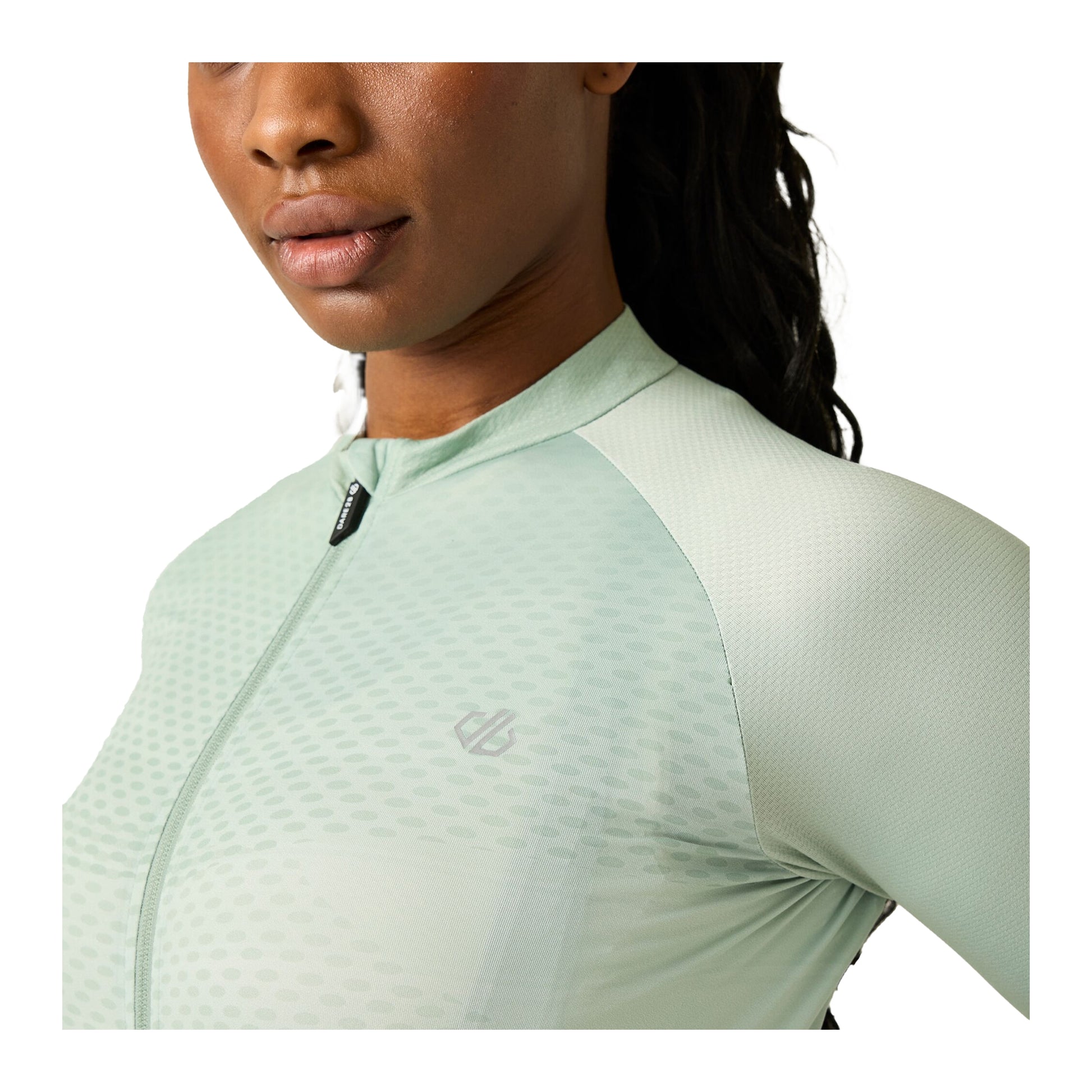 Glacier Green - Lifestyle - Dare 2B Womens-Ladies Lightning Cycling Jersey