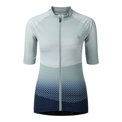 Glacier Green - Front - Dare 2B Womens-Ladies Lightning Cycling Jersey