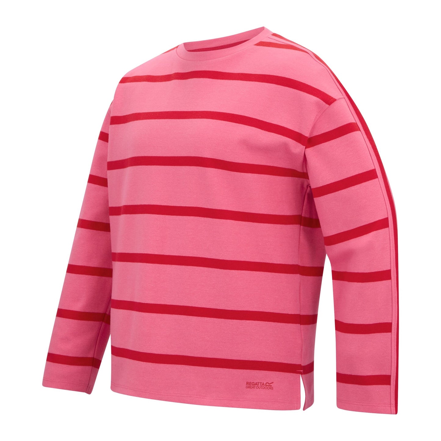 Pink Lemonade-Red - Side - Regatta Womens-Ladies Avira Sweatshirt