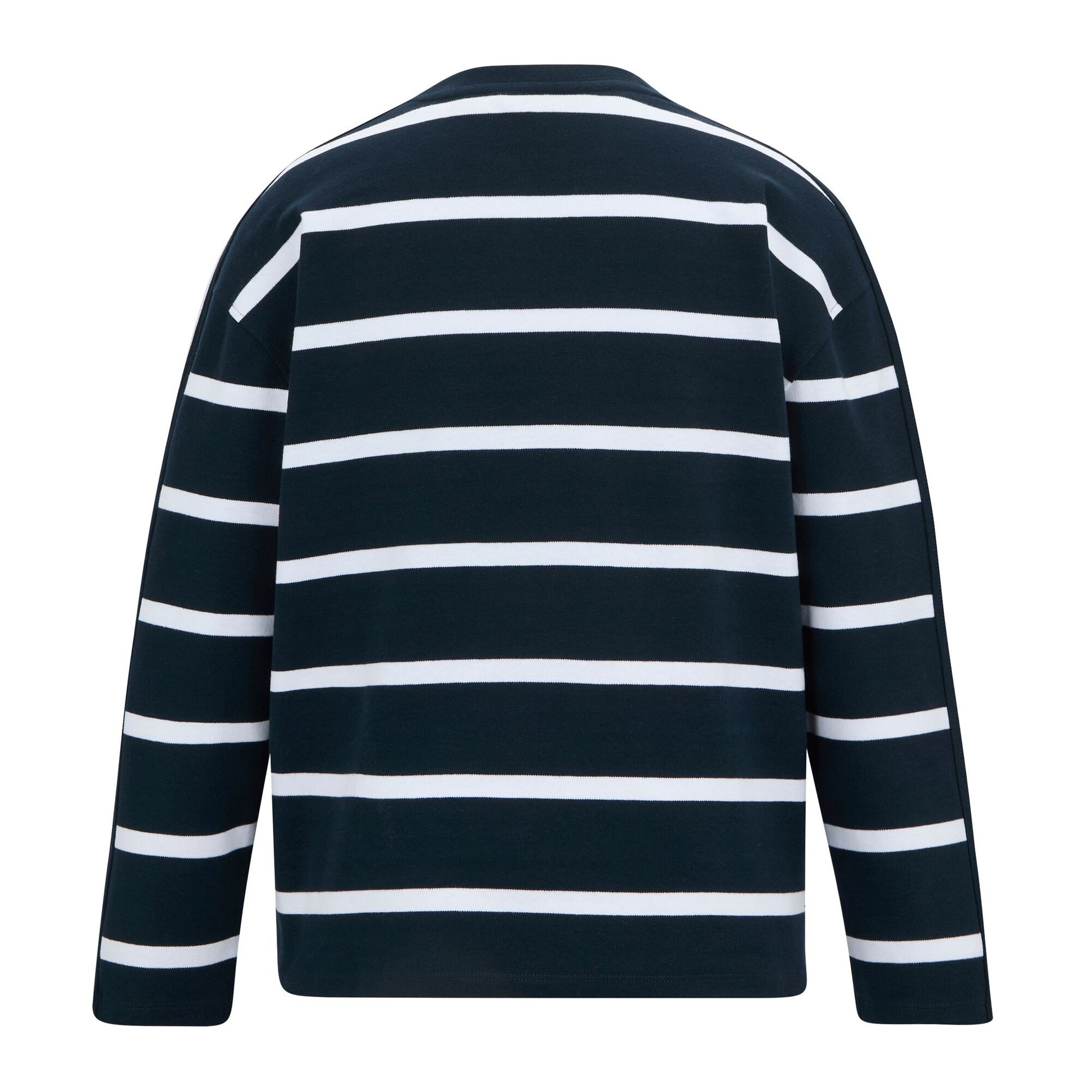 Navy-White - Back - Regatta Womens-Ladies Avira Sweatshirt