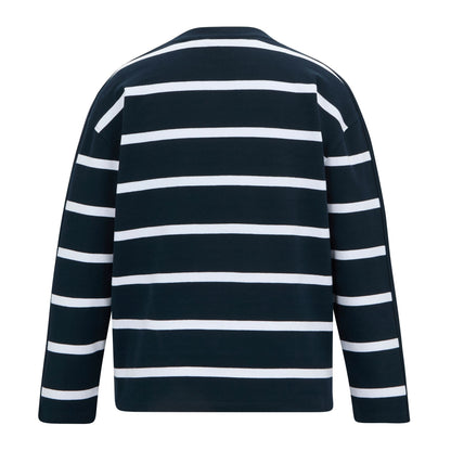 Navy-White - Back - Regatta Womens-Ladies Avira Sweatshirt