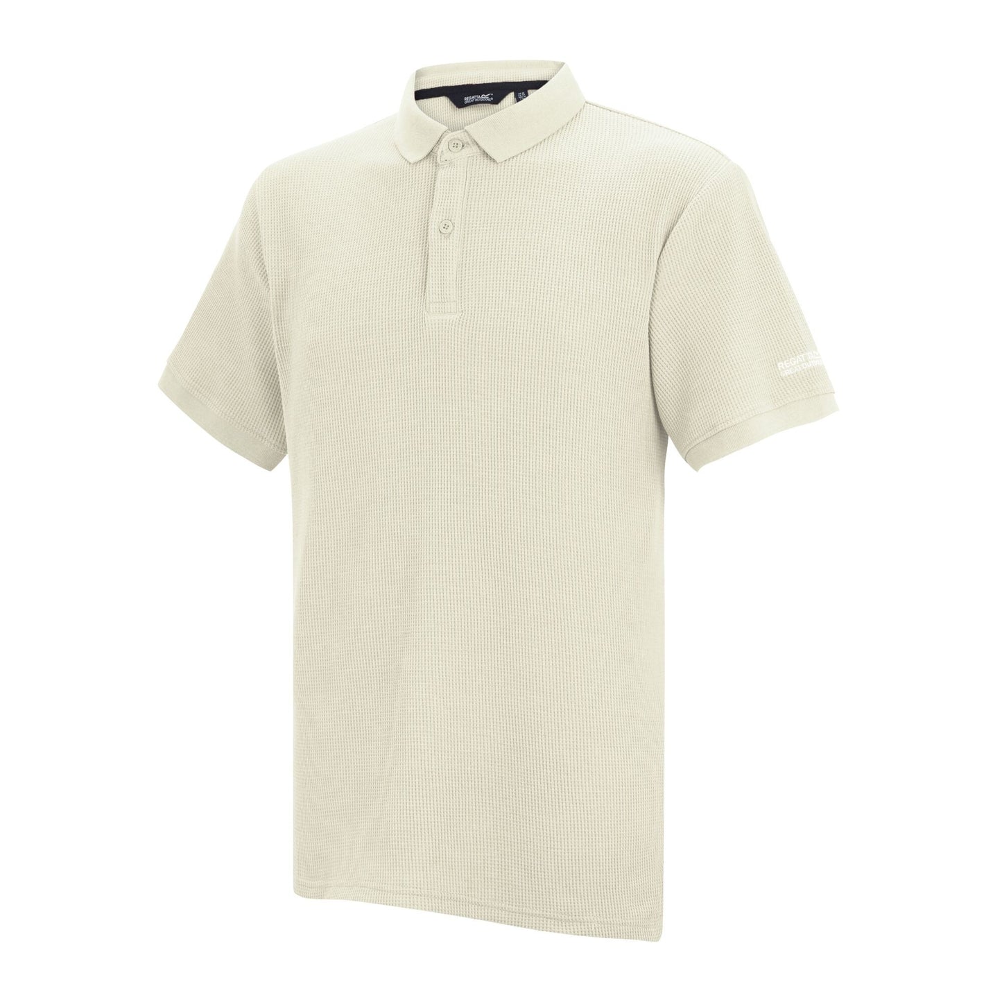 White Stone - Side - Regatta Mens Adino Polo Shirt