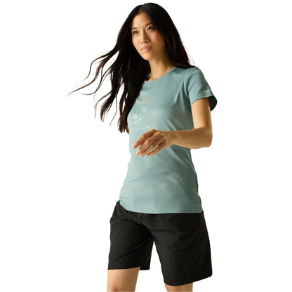 Ivy Moss - Lifestyle - Regatta Womens-Ladies Fingal Slogan Plants T-Shirt