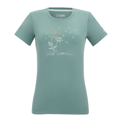 Ivy Moss - Front - Regatta Womens-Ladies Fingal Slogan Plants T-Shirt