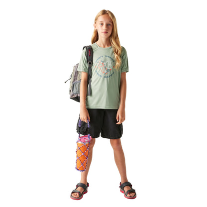 Glacier Green - Lifestyle - Regatta Childrens-Kids Trackstand II T-Shirt