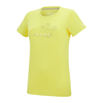 Canary Yellow - Side - Regatta Womens-Ladies Fingal Graphic Print T-Shirt