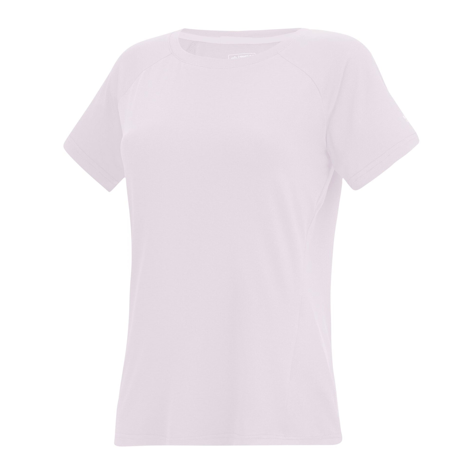 Powder Lilac - Side - Regatta Womens-Ladies Limonite T-Shirt
