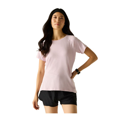 Powder Lilac - Pack Shot - Regatta Womens-Ladies Limonite T-Shirt