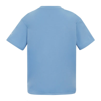 Denim Blue - Back - Regatta Childrens-Kids Aria Butterfly T-Shirt