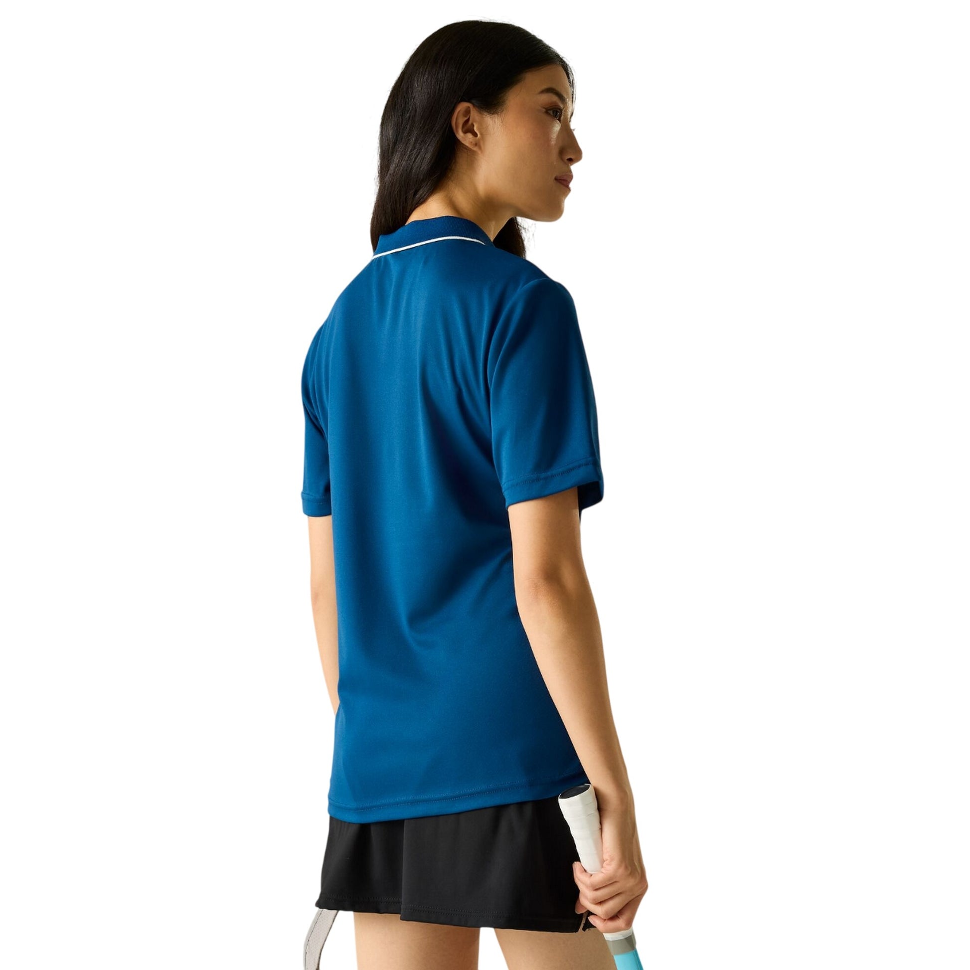 Aviator Blue - Pack Shot - Regatta Womens-Ladies Botanna Polo Shirt