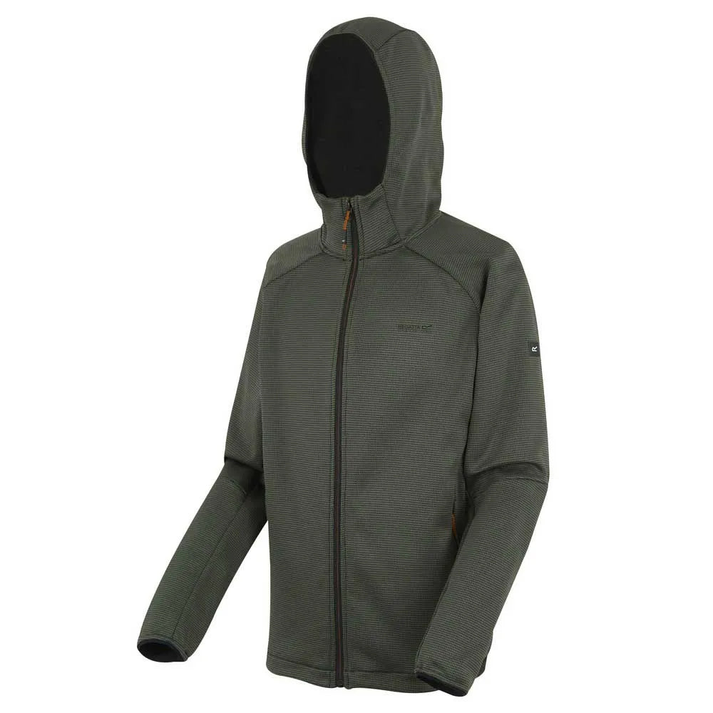Olive Night - Side - Regatta Mens Everet Fleece Jacket